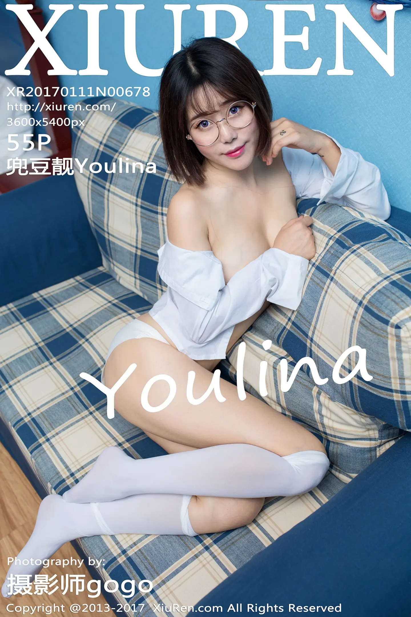 [XiuRen秀人网]No.678_嫩模兜豆靓Youlina美女秘书白衬衣真空秀白嫩豪乳诱惑写真55P-秀人网 - XiuRen.Xyz